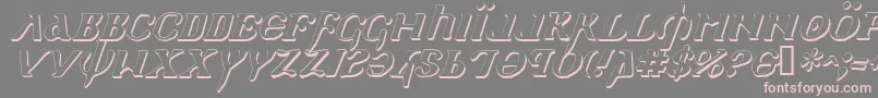 Más sobre la fuente HolyEmpireShadowItalic fuente HolyEmpireShadowItalic – Fuentes Rosadas Sobre Fondo Gris