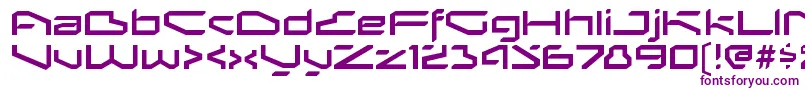 BetaphidRegular Font – Purple Fonts on White Background