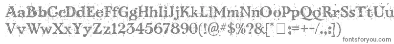 Saiba mais sobre a fonte KingthingsScrybbledot Fonte KingthingsScrybbledot – fontes cinzentas