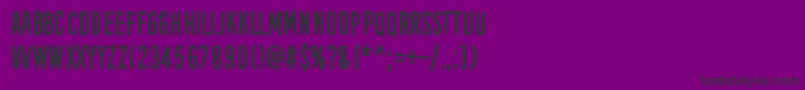 fuente BlackOwl – Fuentes Negras Sobre Fondo Morado