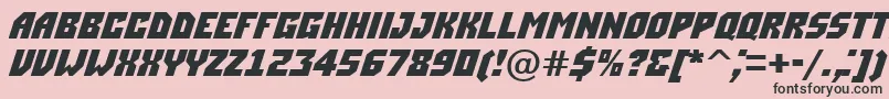 ASimplerdnm Font – Black Fonts on Pink Background