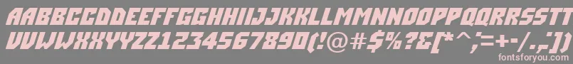 ASimplerdnm Font – Pink Fonts on Gray Background