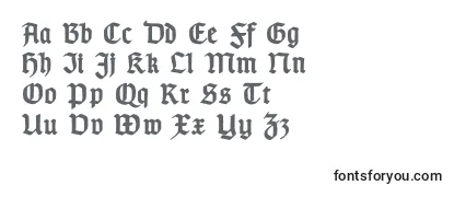 GotischdBold Font