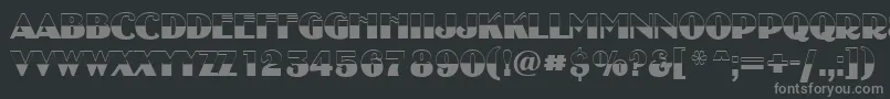 Подробнее о шрифте AUncleytitulbwBold Шрифт AUncleytitulbwBold – серые шрифты на чёрном фоне