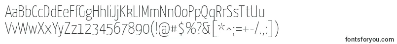 Yanonekaffeesatz Thin-fontti – OTF-fontit