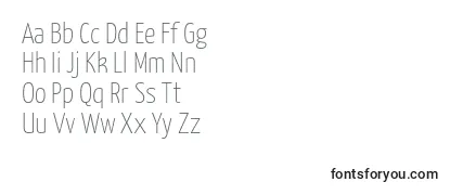 Yanonekaffeesatz Thin-fontti