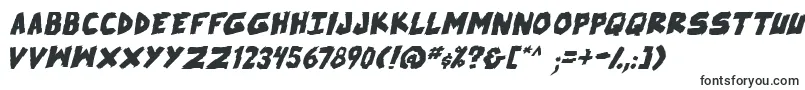 SkrunchBoldItalic Font – Fonts for Previews