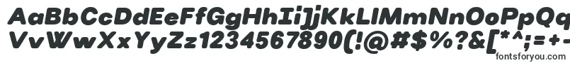 Шрифт VillerayroundedBlackitalic – мужские шрифты