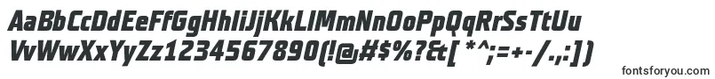 TeutonfettBolditalic Font – Fonts for KOMPAS-3D
