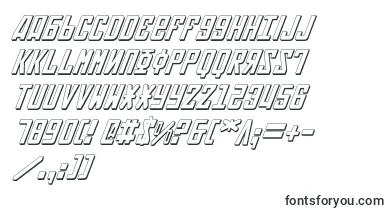Soviet23Di font – 3D Fonts