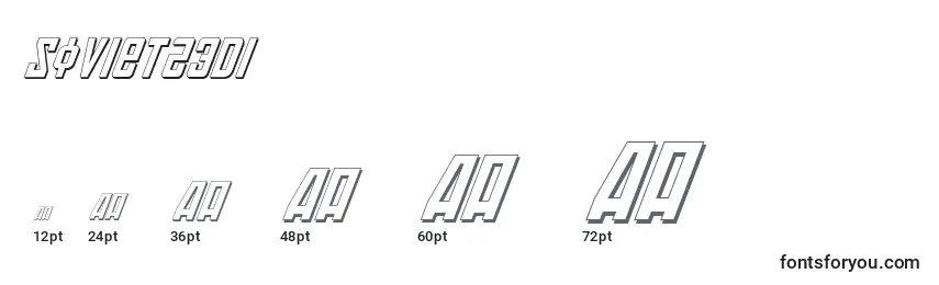 Soviet23Di Font Sizes