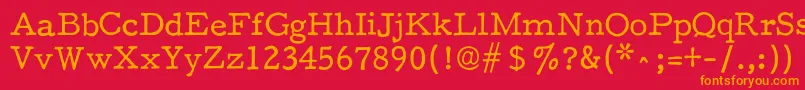 More about F25Executive Font F25Executive Font – Orange Fonts on Red Background