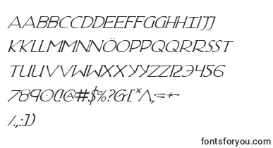 HadriaticItalic font – All Fonts
