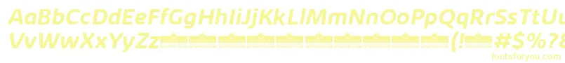 KabrioAbarthBoldItalicTrial Font – Yellow Fonts