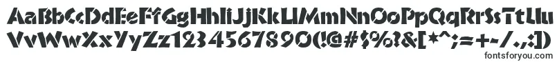Шрифт BrideofthemonsterStencil – шрифты, начинающиеся на B