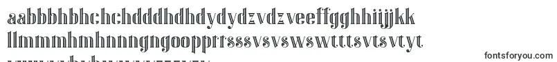 Шрифт GatsbyInline – шона шрифты