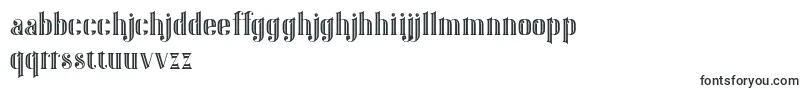 Шрифт GatsbyInline – корсиканские шрифты