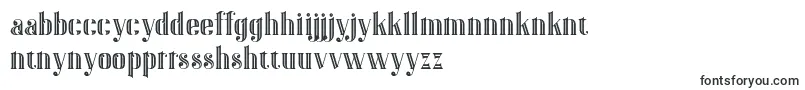 Шрифт GatsbyInline – руанда шрифты