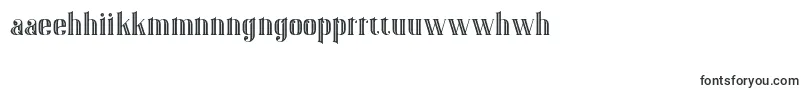Шрифт GatsbyInline – маори шрифты