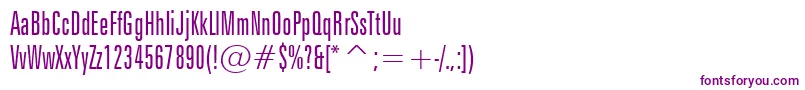 ZurichLtxcnBtLight Font – Purple Fonts