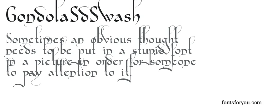 GondolaSdSwash Font