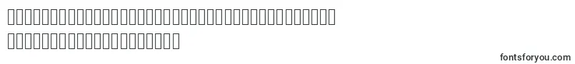 フォントCastlepressno2Border – ウズベク文字