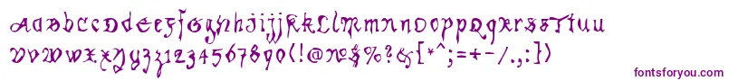 Kracklite Font – Purple Fonts