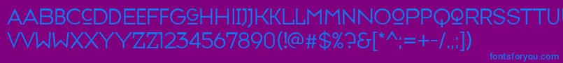 En savoir plus sur la police Typefaceseven Police Typefaceseven – polices bleues sur fond violet