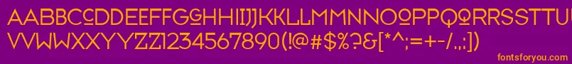 Подробнее о шрифте Typefaceseven Шрифт Typefaceseven – оранжевые шрифты на фиолетовом фоне