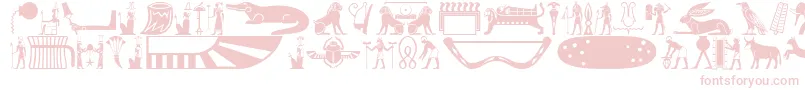 Oldegyptglyphs Font – Pink Fonts