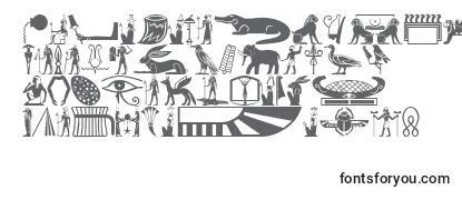 フォントOldegyptglyphs