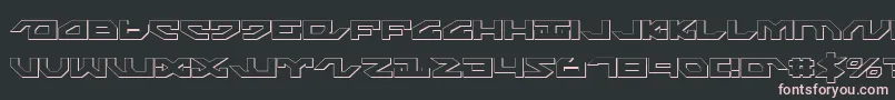 Nightrunners Font – Pink Fonts on Black Background