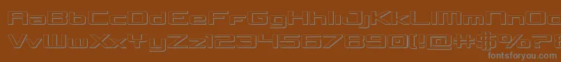 More about Concielian3D Font Concielian3D Font – Gray Fonts on Brown Background