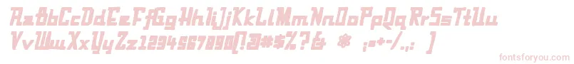 Więcej informacji o czcionce FabianinkItalic Czcionka FabianinkItalic – różowe czcionki na białym tle
