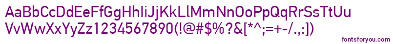 PfdintextproRegular Font – Purple Fonts