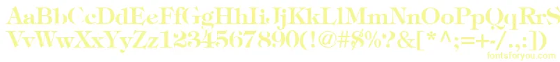 TimpaniBold Font – Yellow Fonts