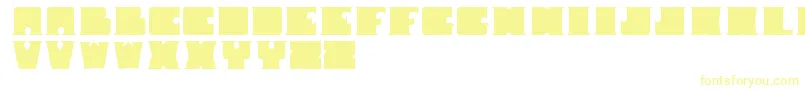 Шрифт Shotserif – жёлтые шрифты