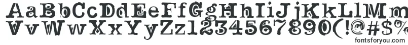 NoirFilled-fontti – Alkavat N:lla olevat fontit
