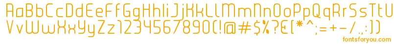 JuiceLight Font – Orange Fonts