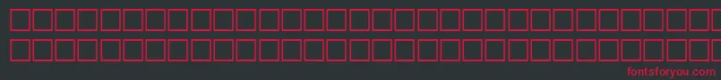 SilsophiaipaRegular Font – Red Fonts on Black Background