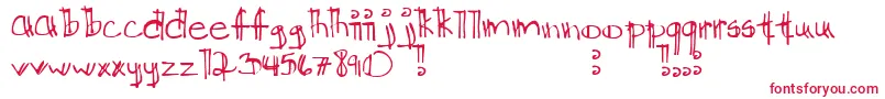 Kkdtchlg Font – Red Fonts