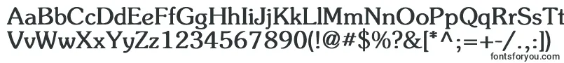 FlicknerBold-fontti – Televisioon tarkoitetut fontit