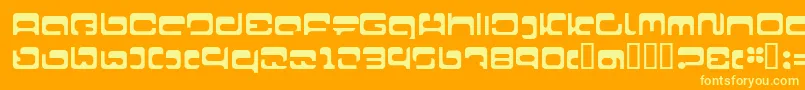 Más sobre la fuente LvdcFool22 fuente LvdcFool22 – Fuentes Amarillas Sobre Fondo Naranja