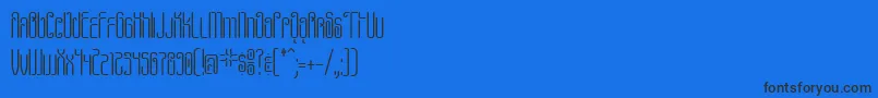 Pheanis-fontti – mustat fontit sinisellä taustalla