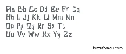 KzkirpichRegular Font