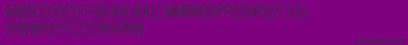 Шрифт CarsonD – чёрные шрифты на фиолетовом фоне