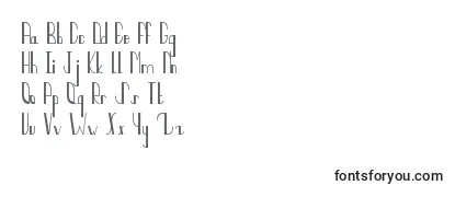 QuaterCircles Font