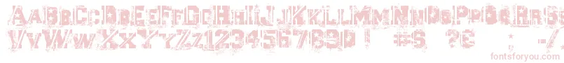 Ascent2Stardom Font – Pink Fonts on White Background