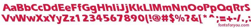 ErgoeextraboldbsRegular Font – Red Fonts