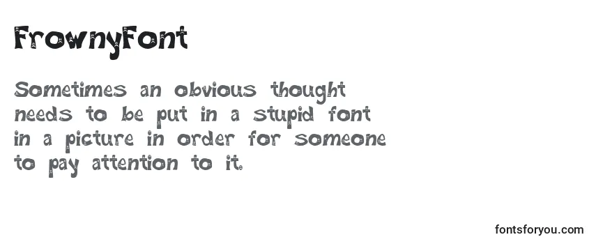 Police FrownyFont